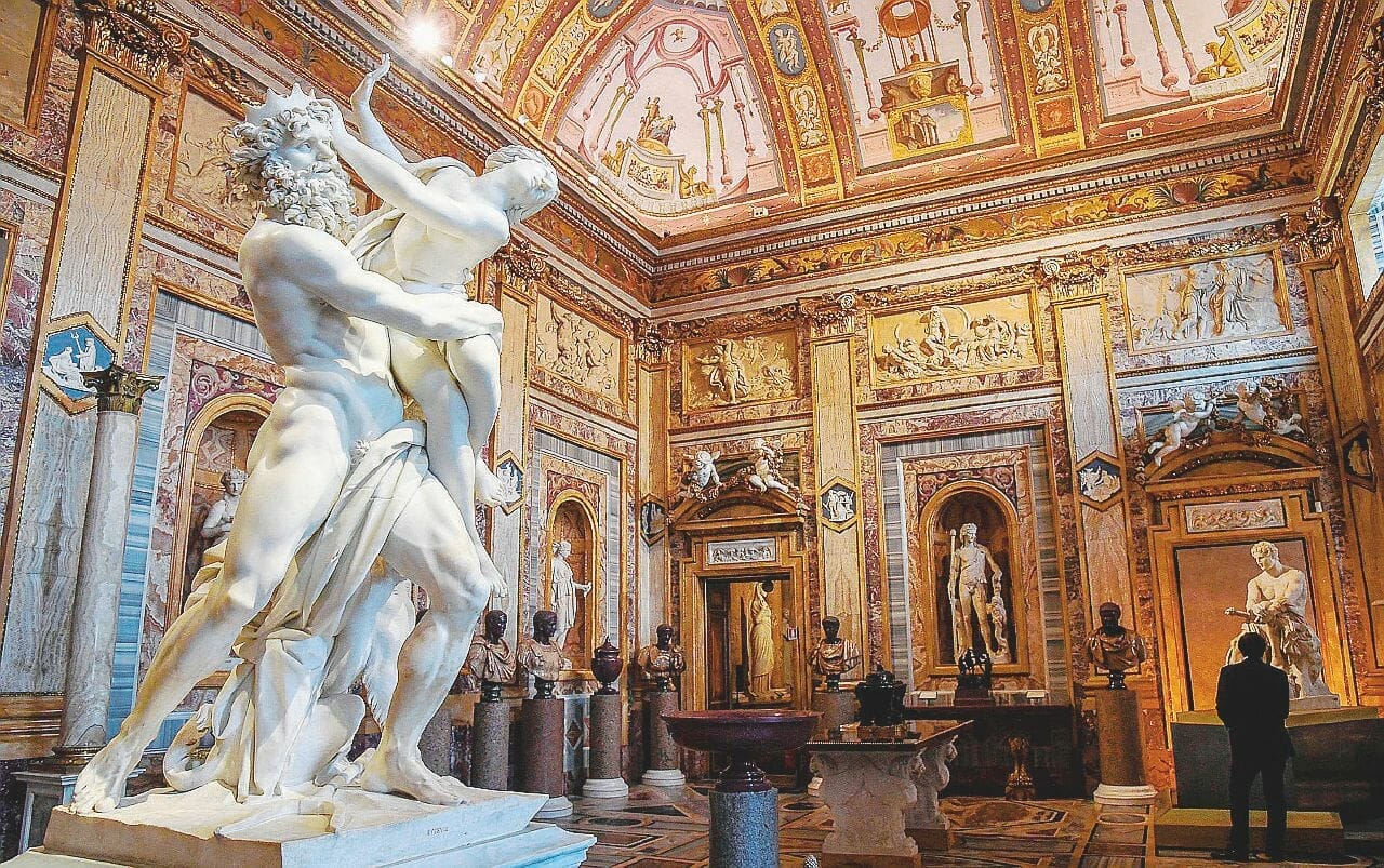 visit Borghese Gallery sculpture