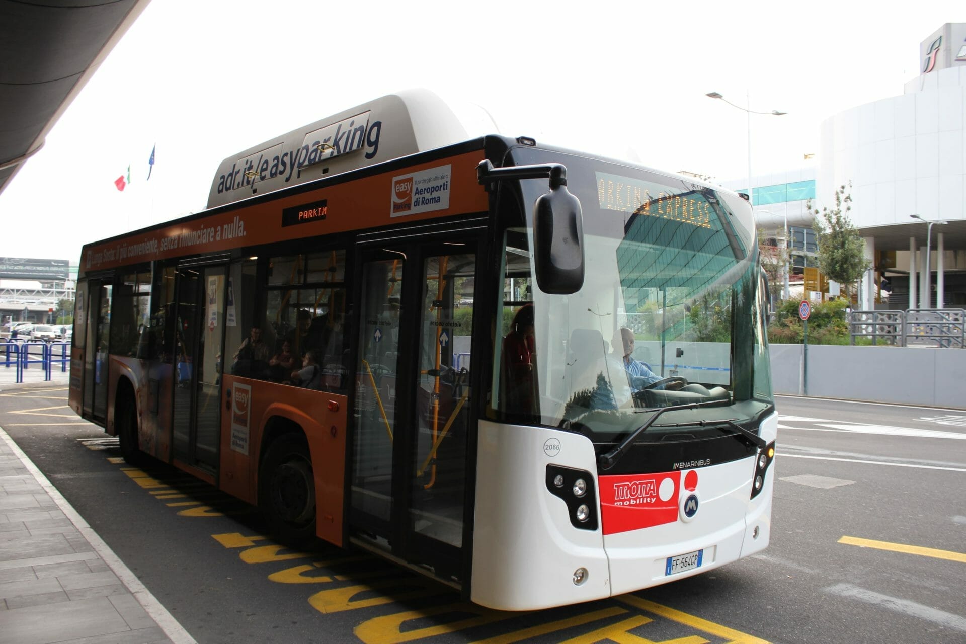 Rome Airport Fiuminico Bus