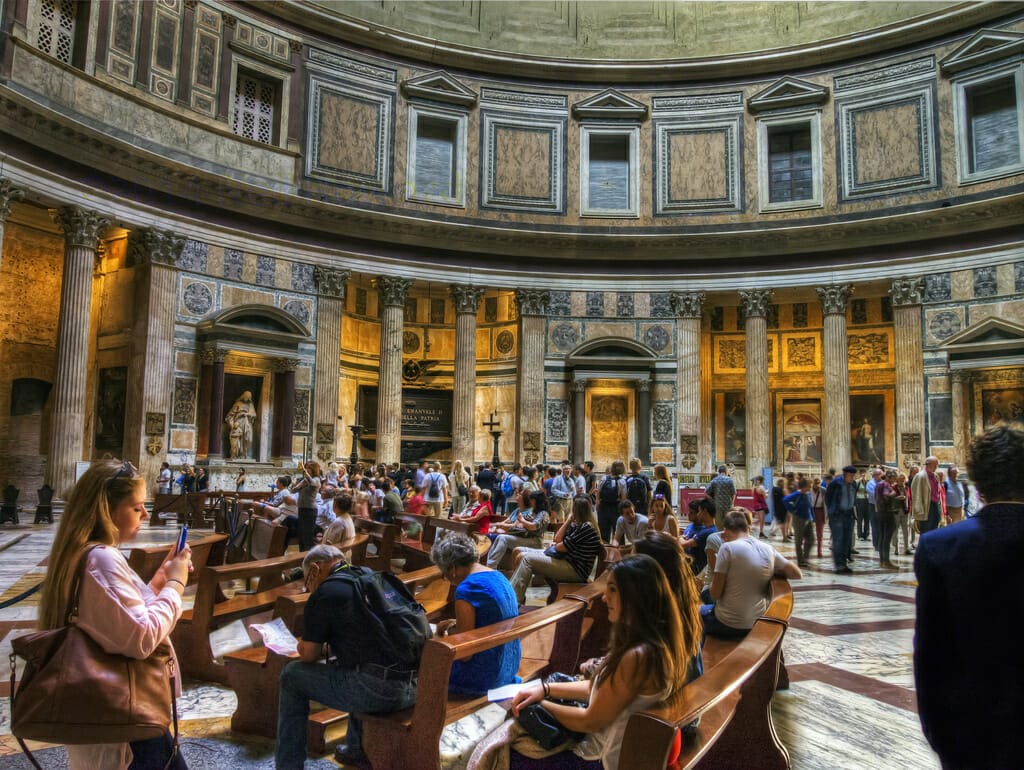 inside Pantheon Rome tickets