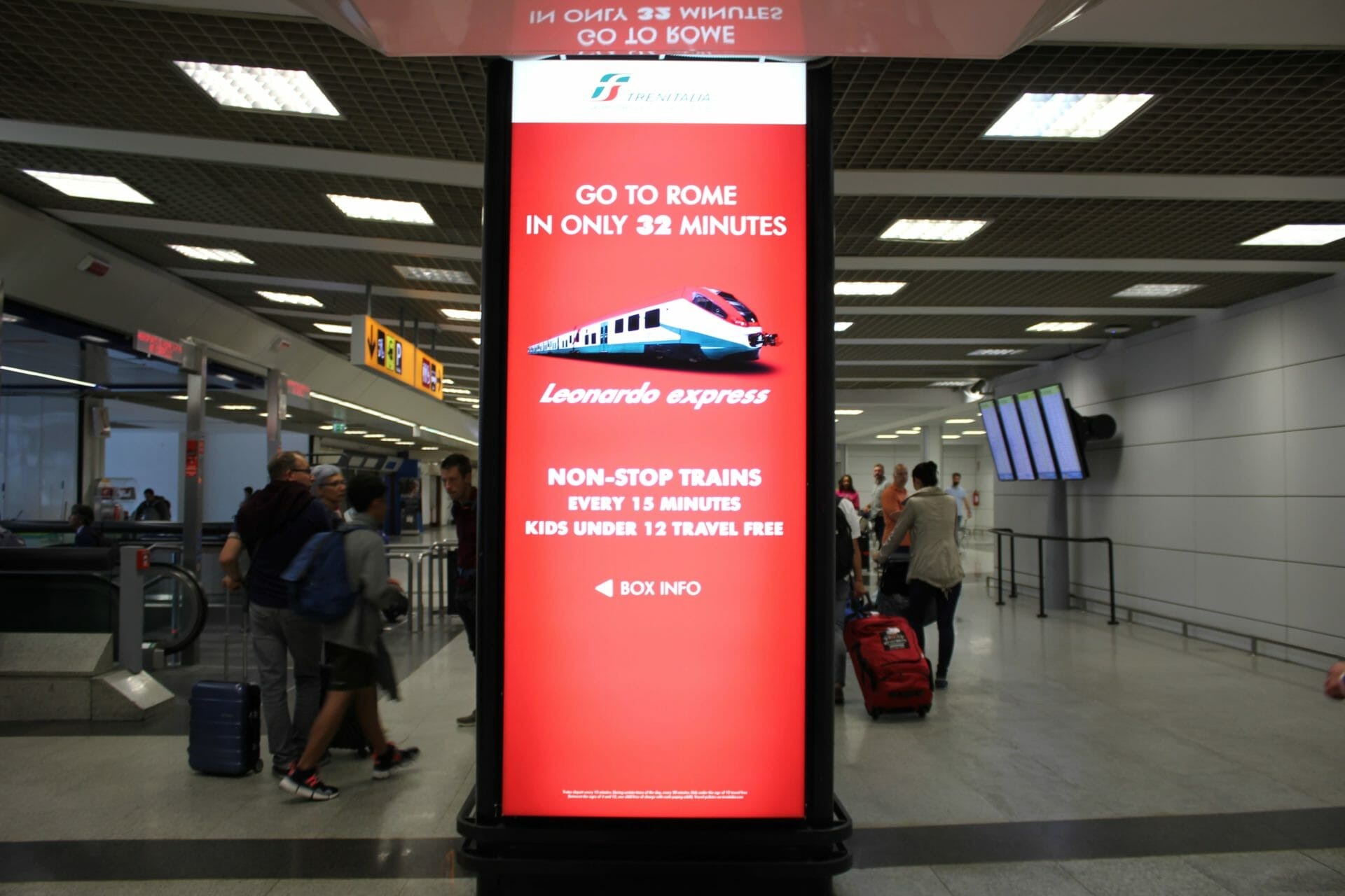 Rome Airport Leonardo Express