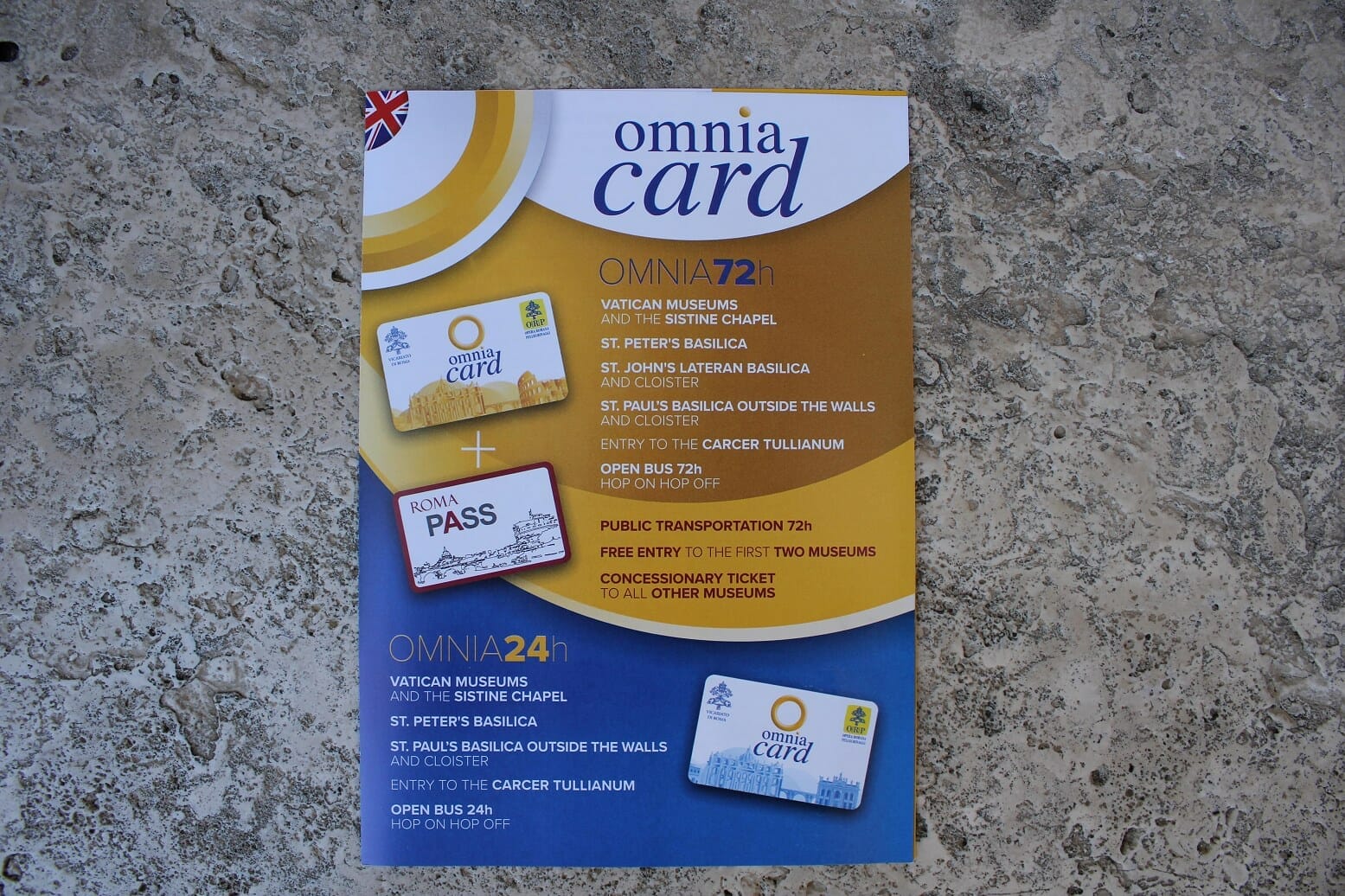 Visit the vatican omnia_card