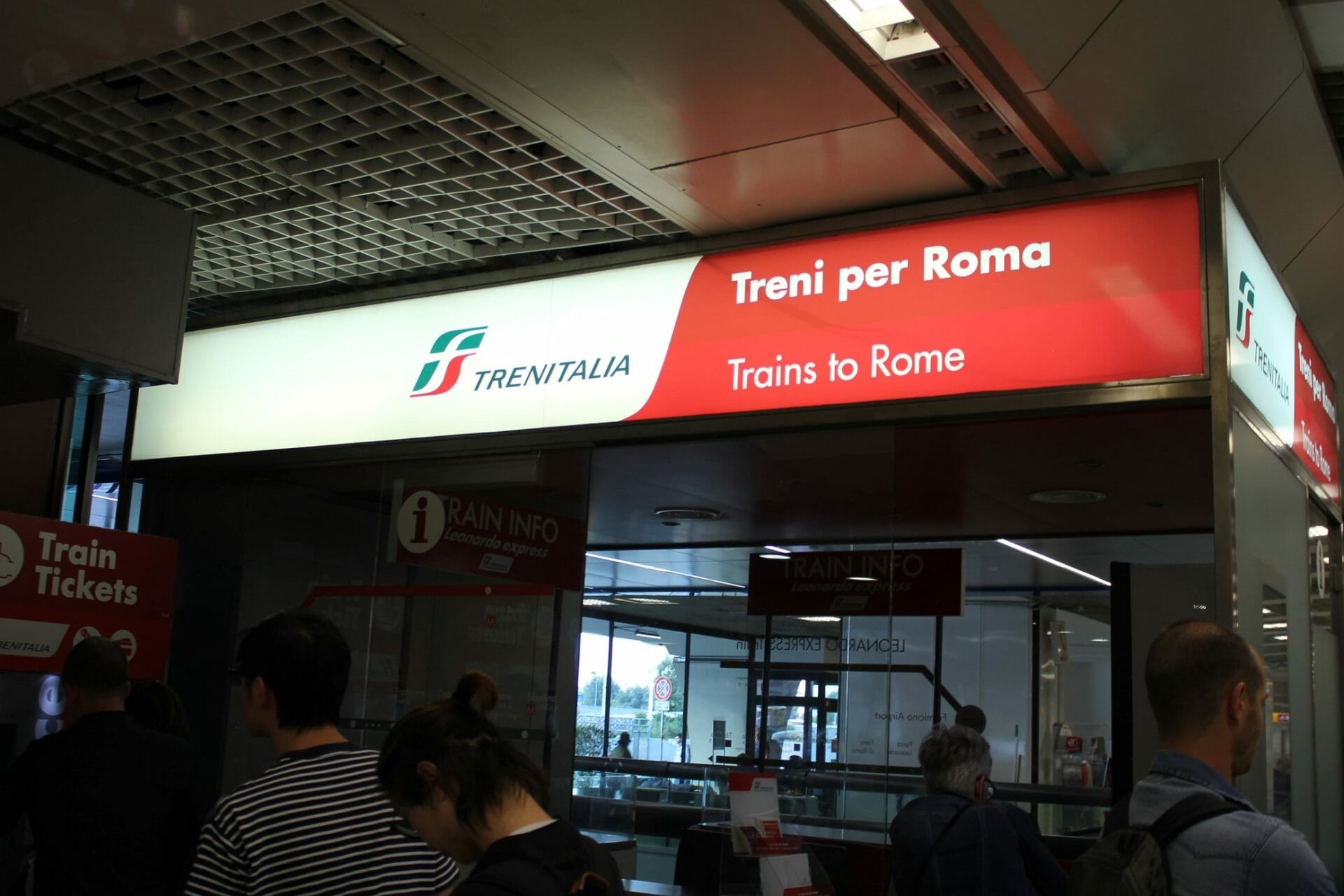 Airport Trains to Rome