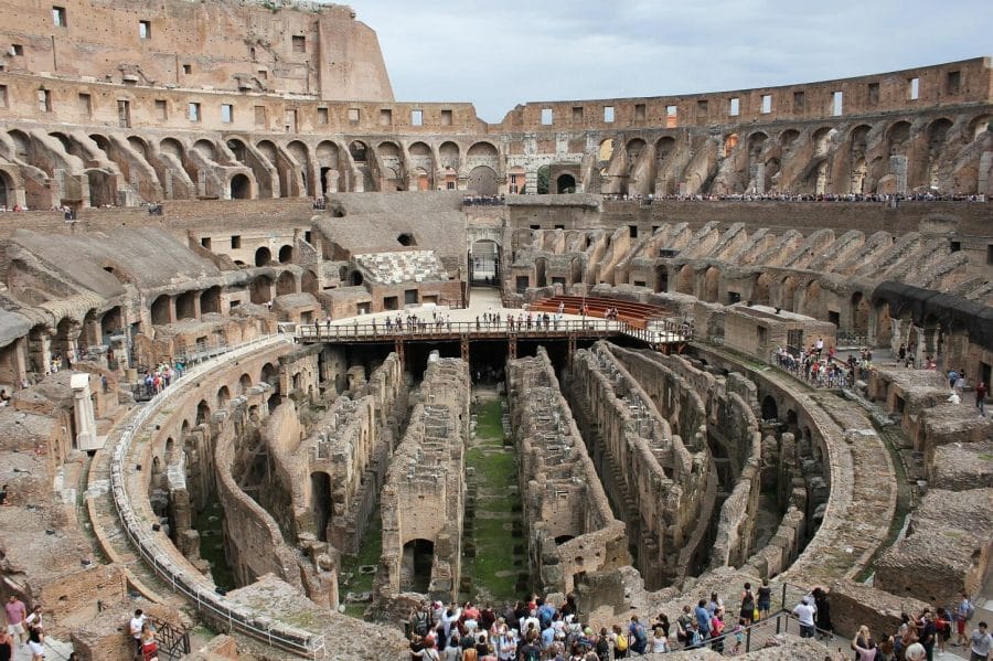 Colosseum, Underground & Arena Floor