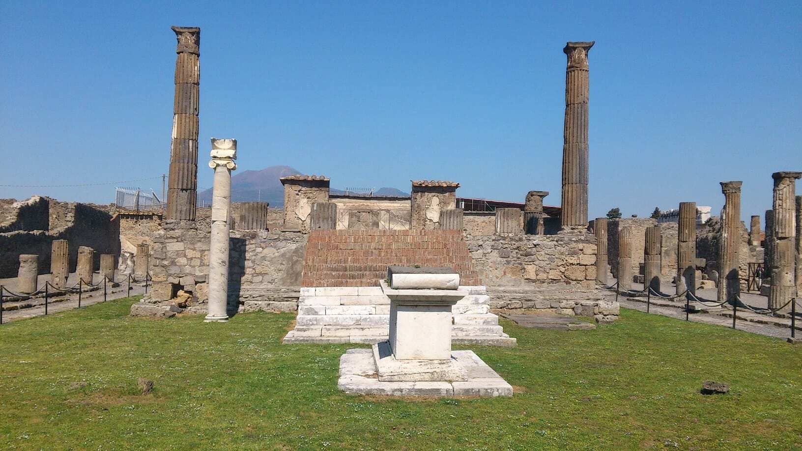 one week in rome Pompeii