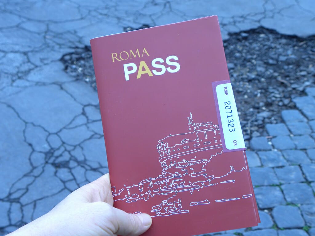 roma pass booklet
