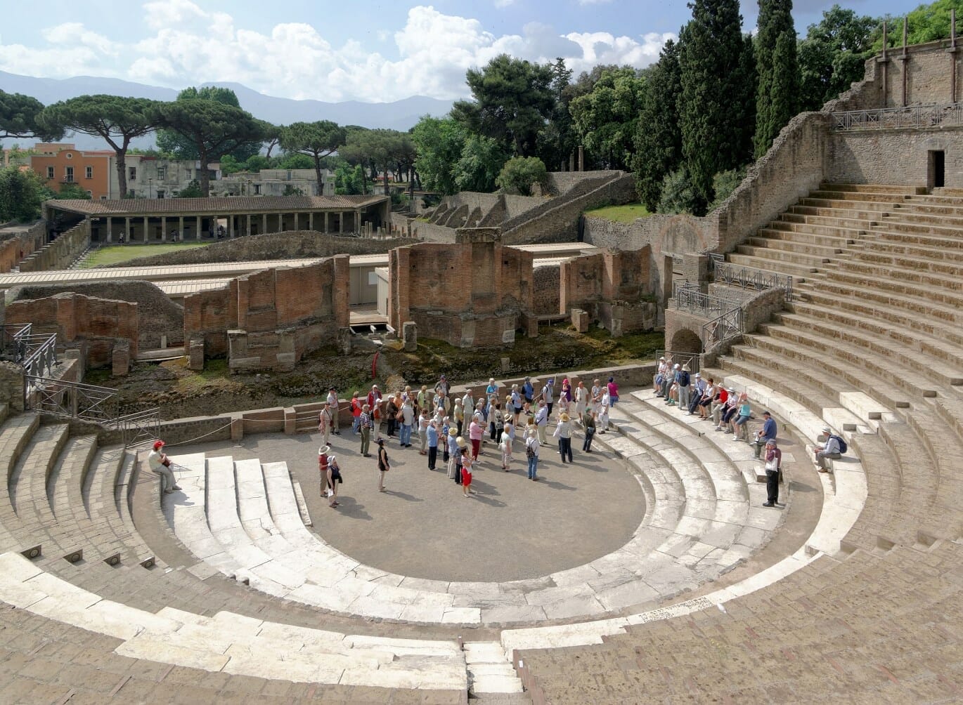 rome to pompeii grand theatre