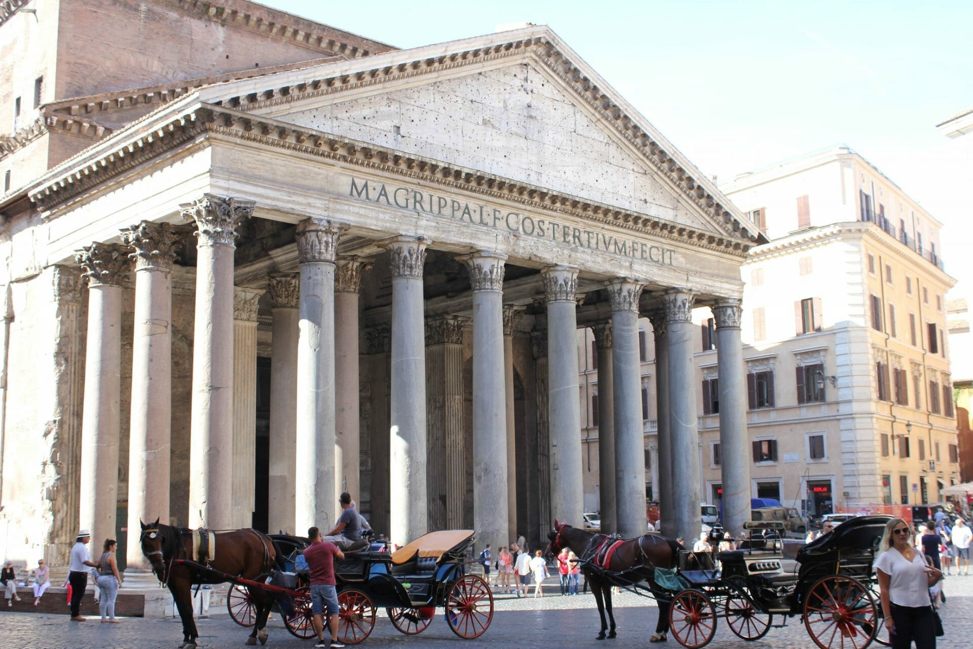 3 days in rome pantheon