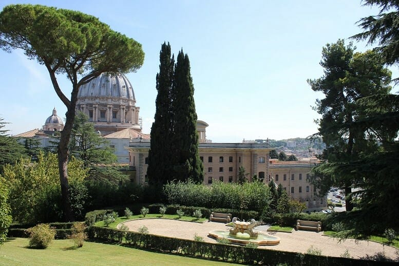 rome like a local Vatican Garden Basilica