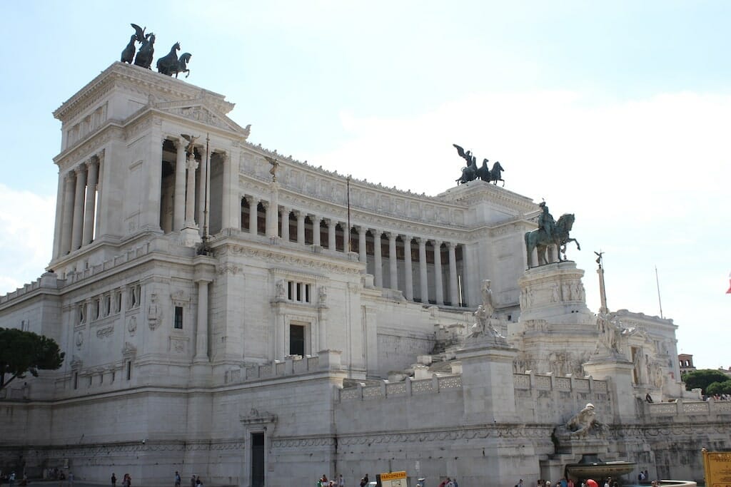 altar of the fatherland Vittorio Emanuele II