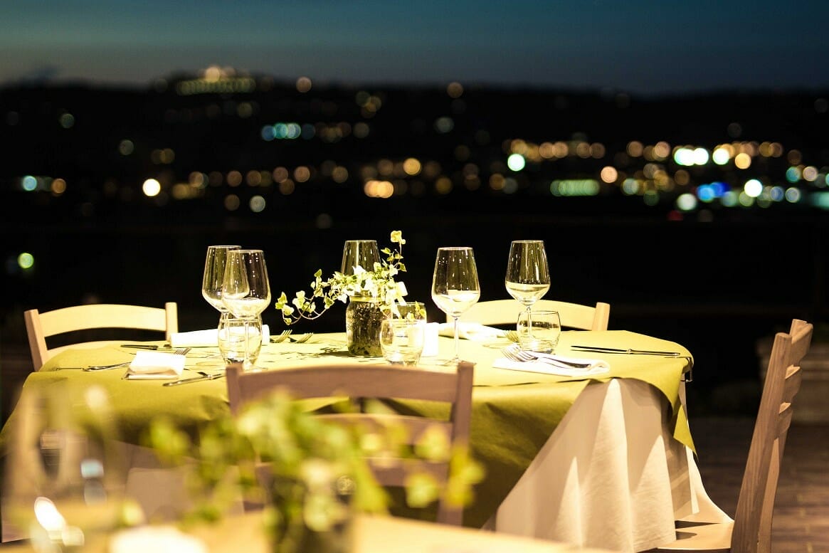 romantic restaurants in rome