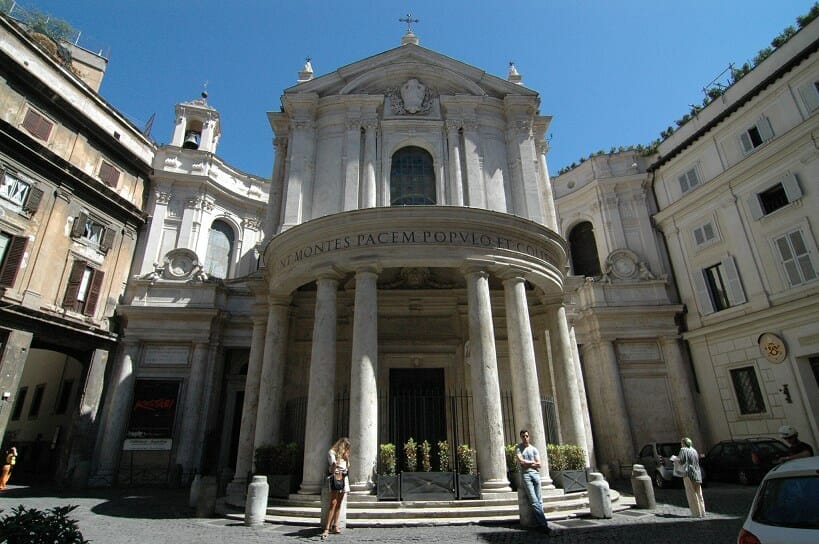 rome romantic Santa Maria Della Pace