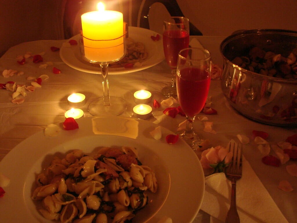romantic restaurants in rome Dinner Table
