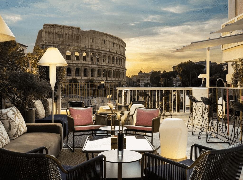 palazzo manfredi hotel and rooftop bar rome