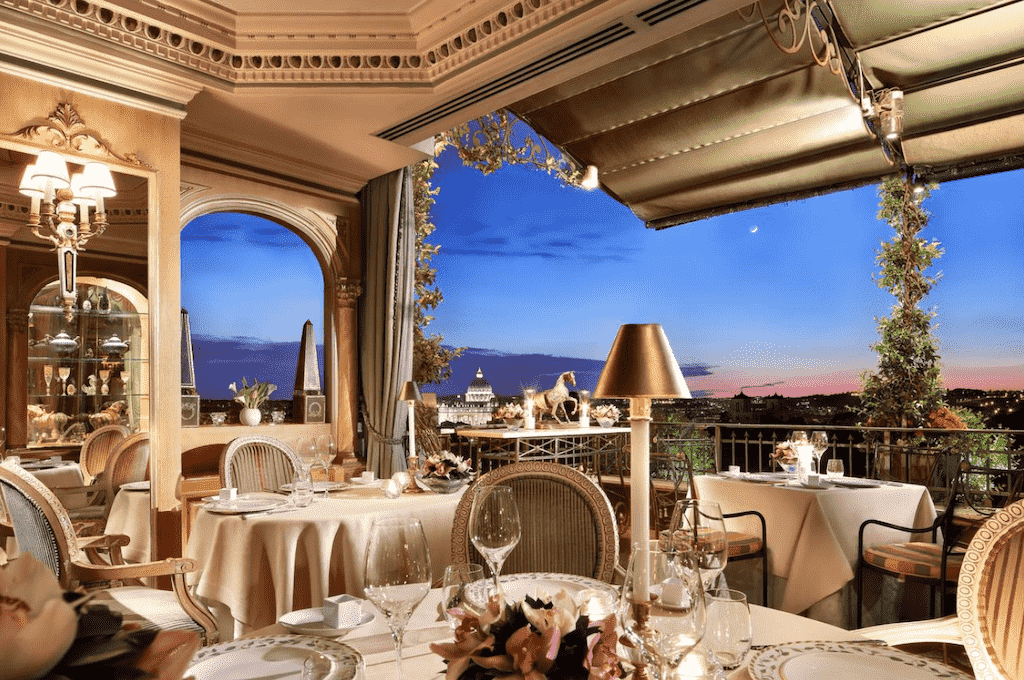 splendide royal hotel and rooftop bar rome