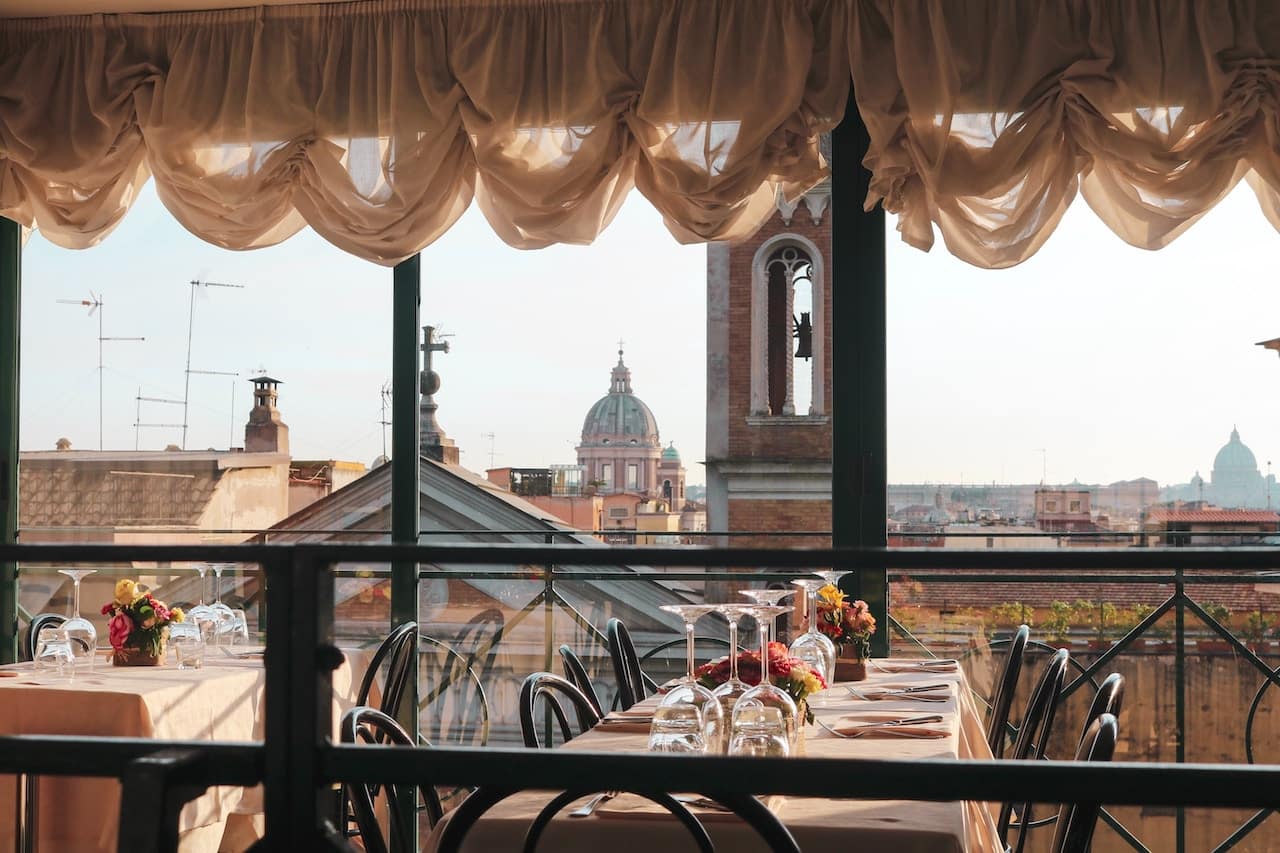 rooftop bar rome