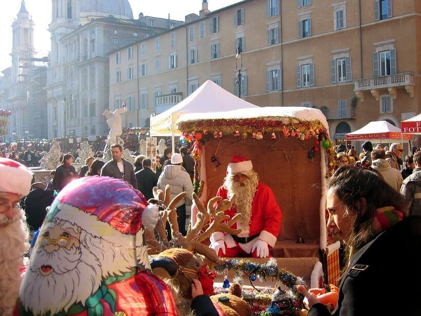 piazza navona rome Christmas Market
