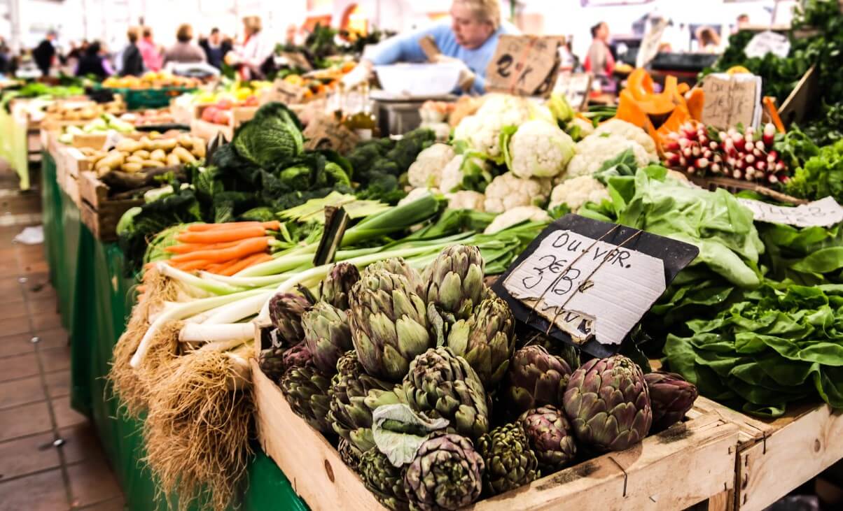 Fresh food Rome