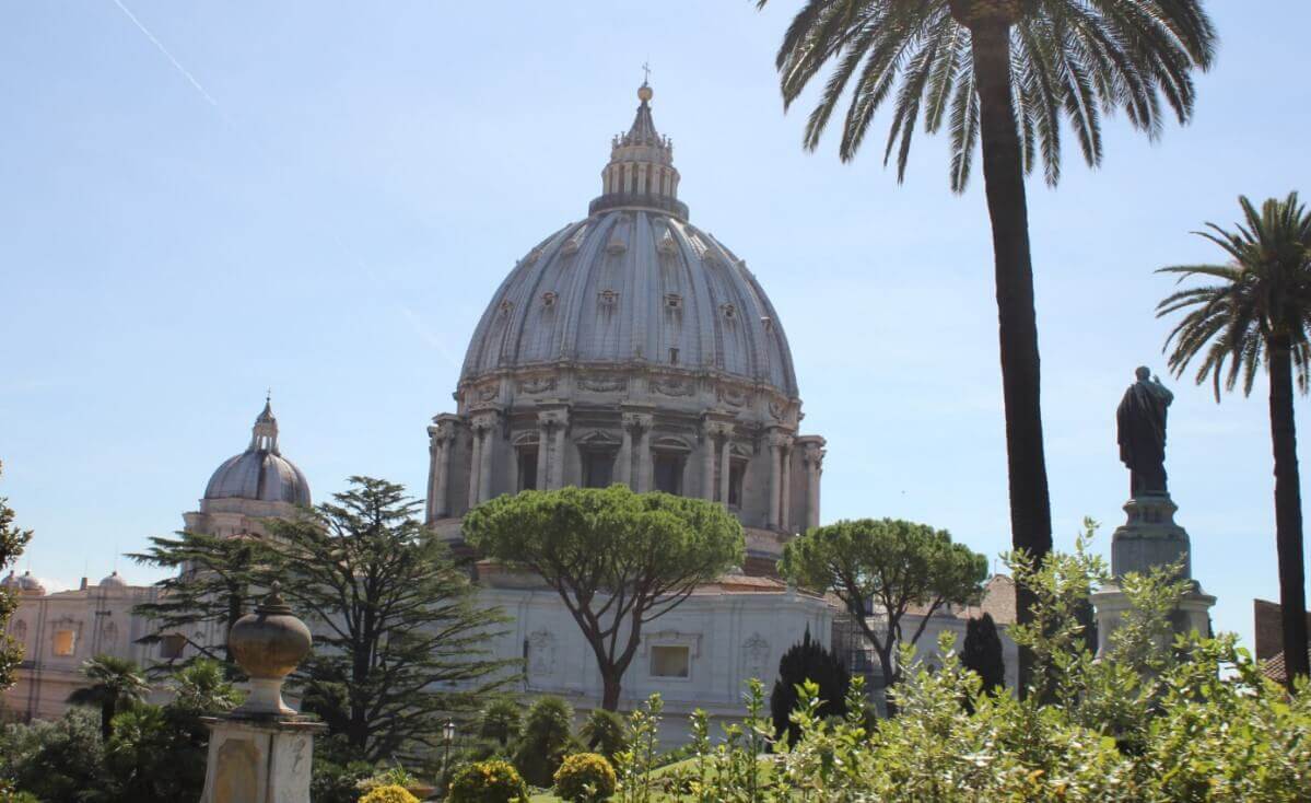 Visiting Vatican city