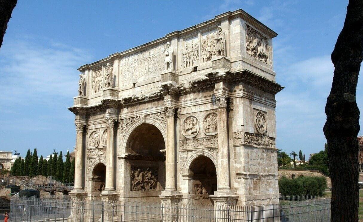 Arch of Constantine in Rome
