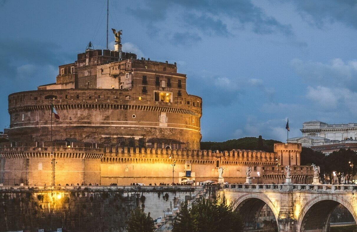 Castel San't Angleo Roman landmark