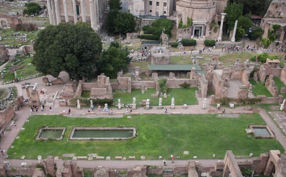 curia_julia Curia Julia Roman Landmark