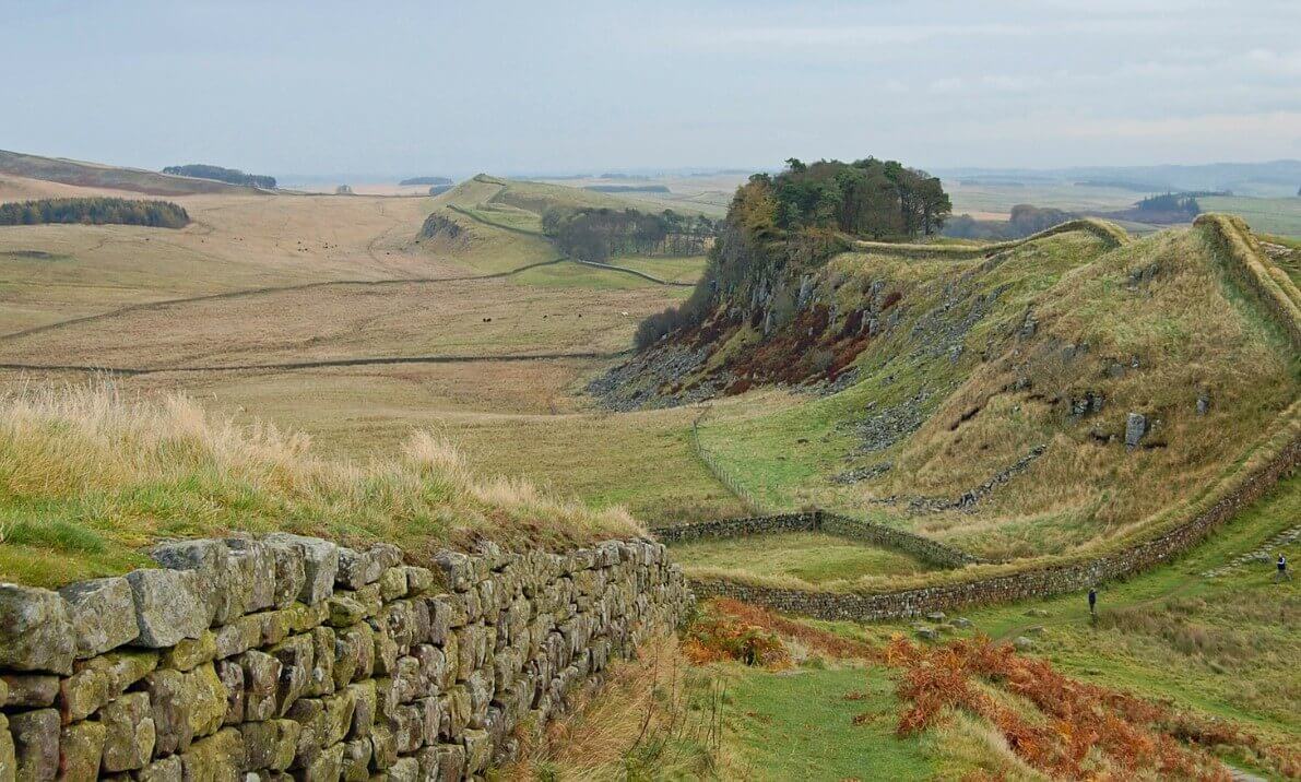 hadrians_wall Hadrian's Wall in United Kingdom