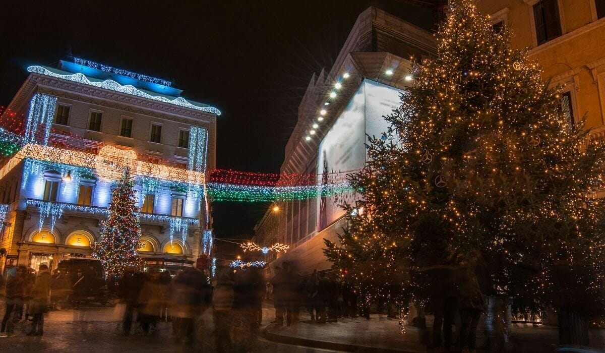 Celebration Christmas in Rome
