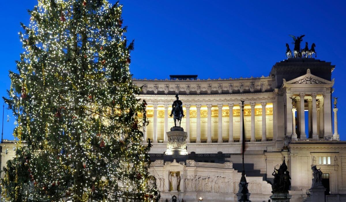 Roman Christmas in Rome celebration