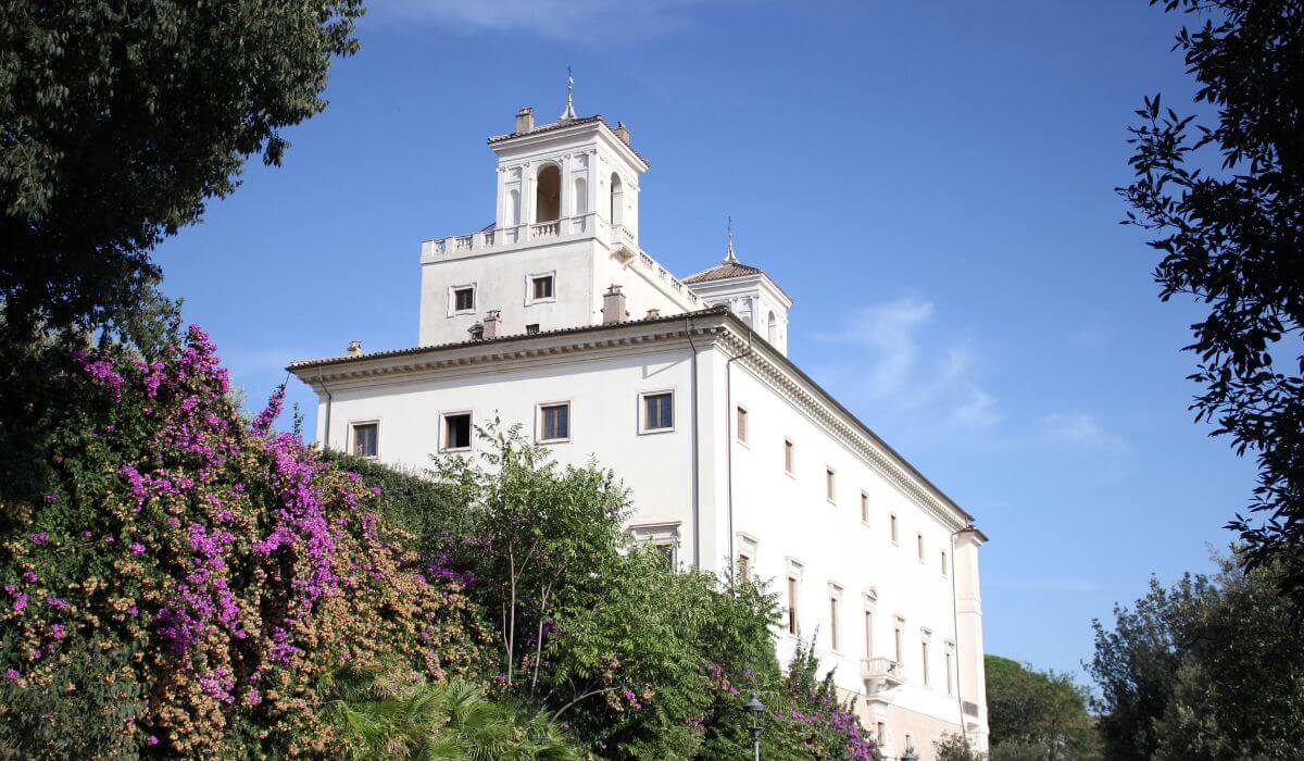 Villa Medici garden in Rome