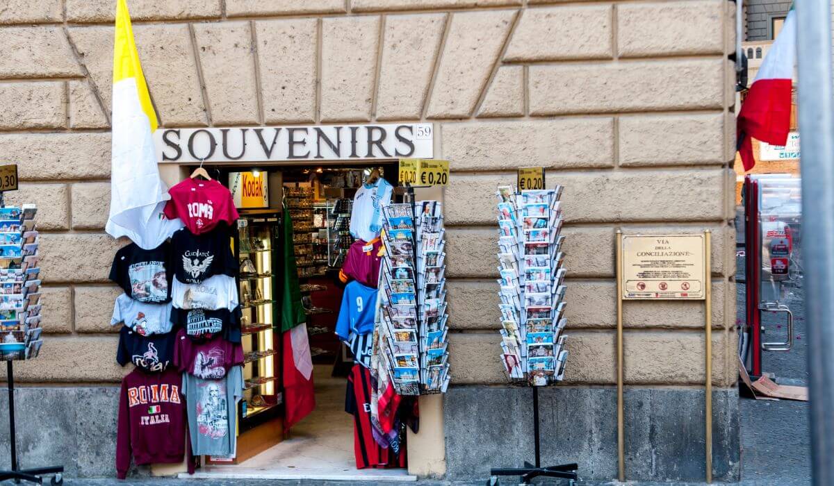 Rome souvenirs guide