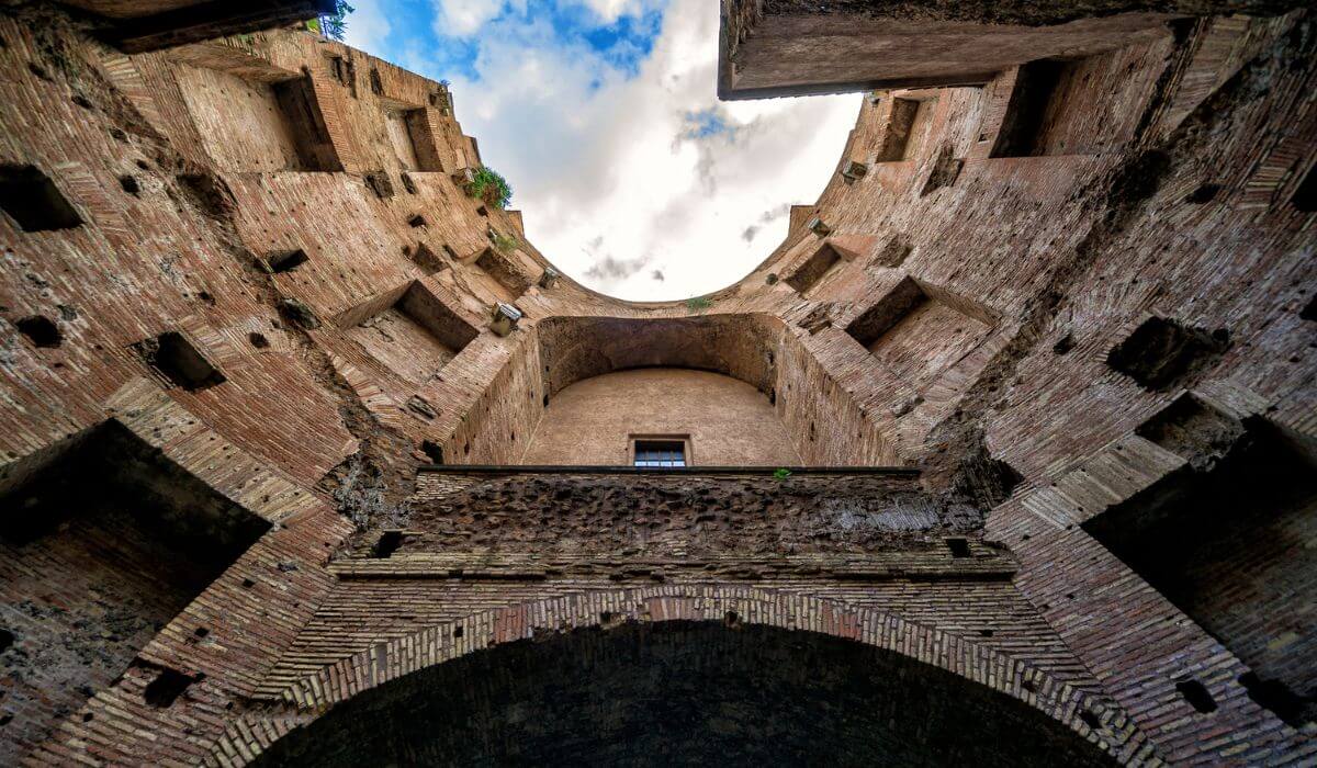 Baths Diocletian ruins