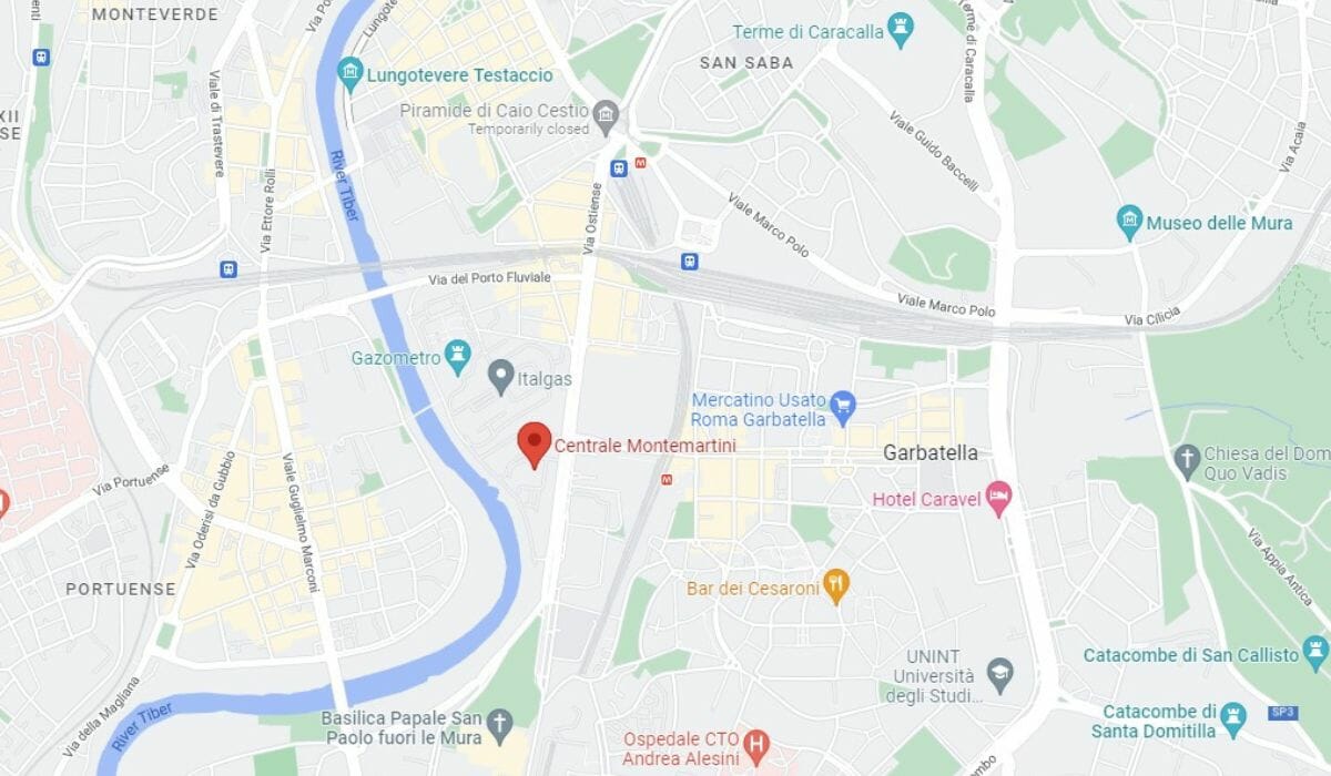 centrale_montemartini_map How to get to Centrale Montemartini