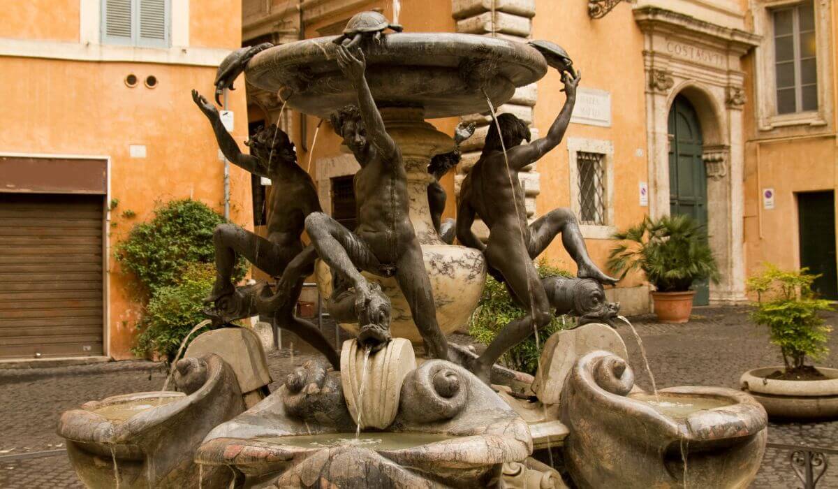 Fontana delle Tartarughe in Rome