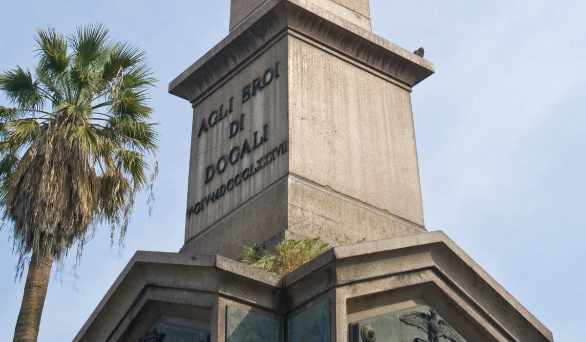 Dogali obelisk in Rome