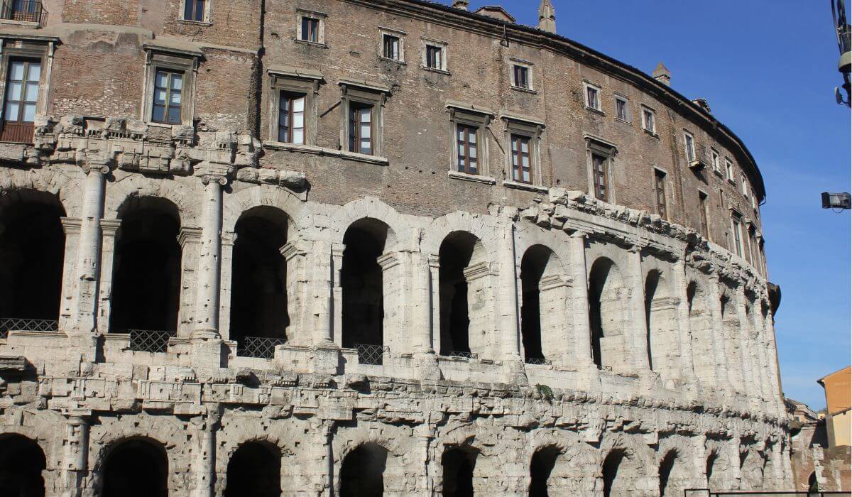 Marcello's Theater Rome off the beaten path