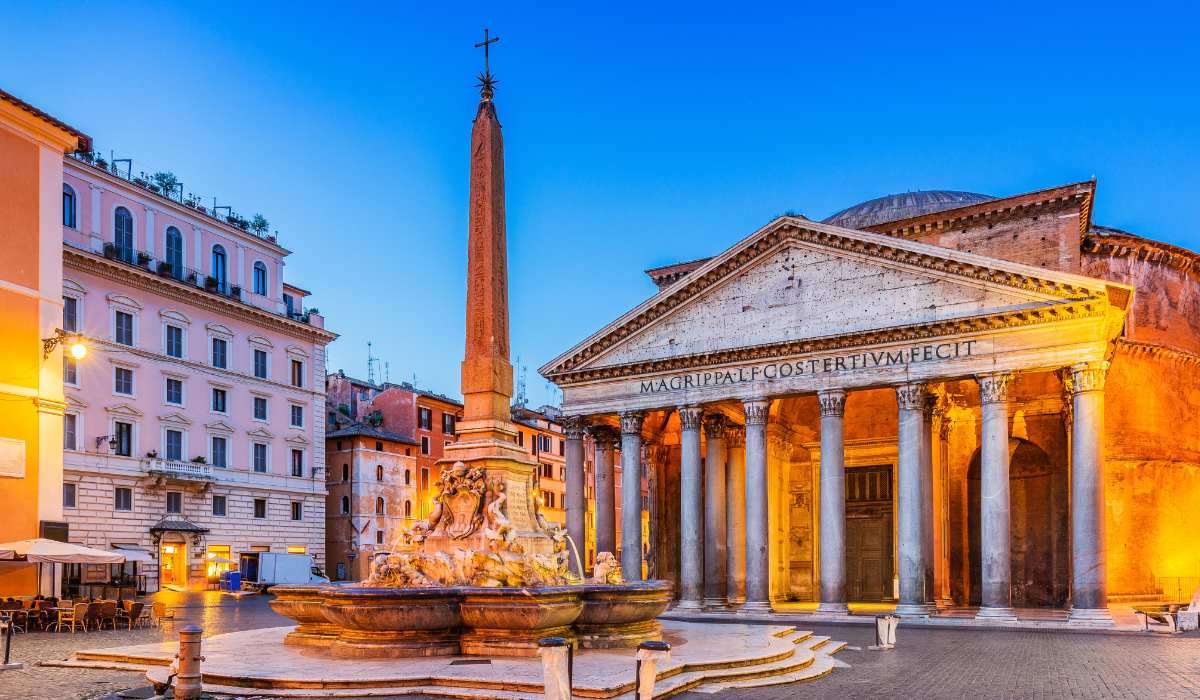 Types of different obelisks in Rome