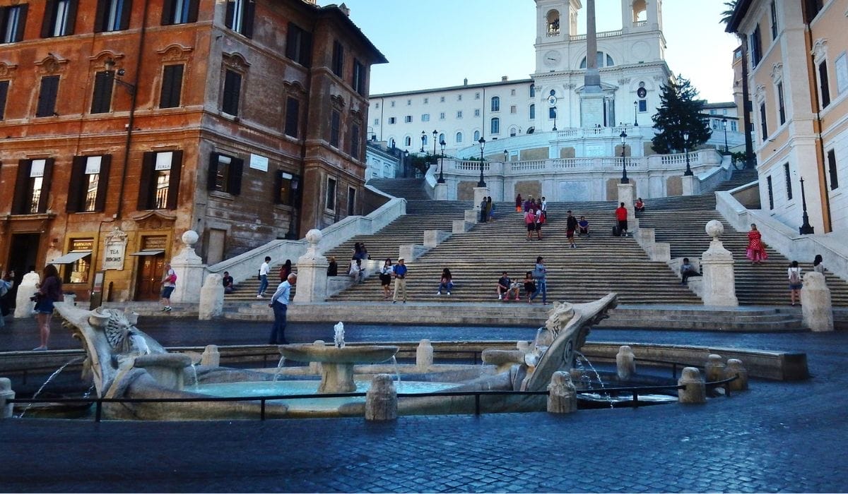 Fontana della Barcaccia in Rome