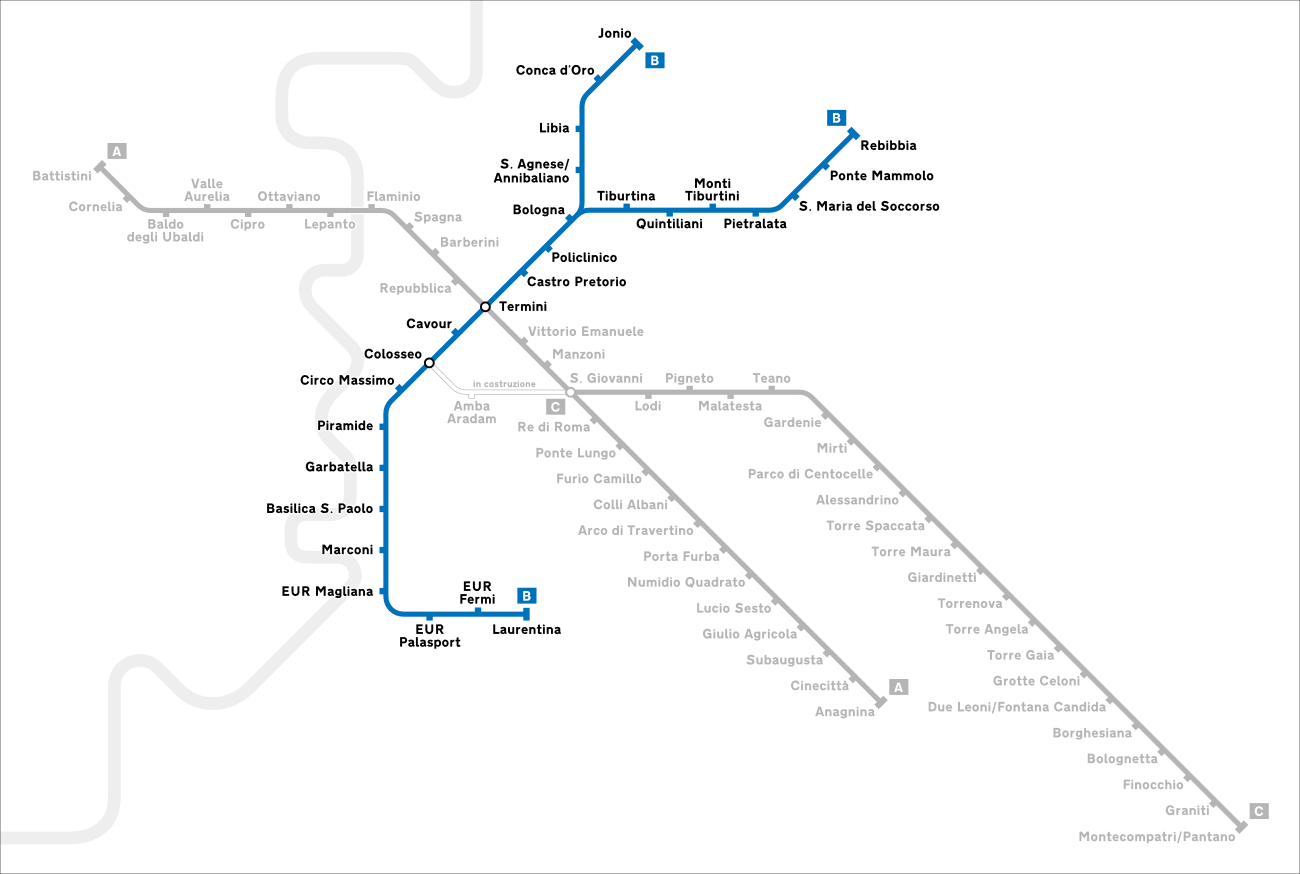 rome metro line b