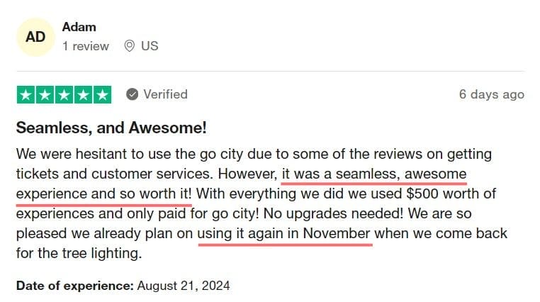 go city rome review trustpilot