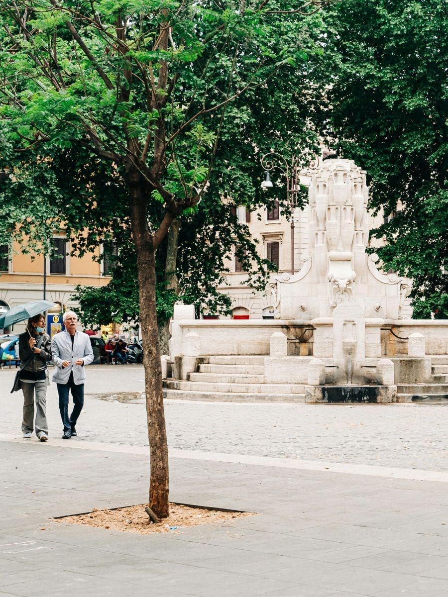 The history of the Testaccio Rome