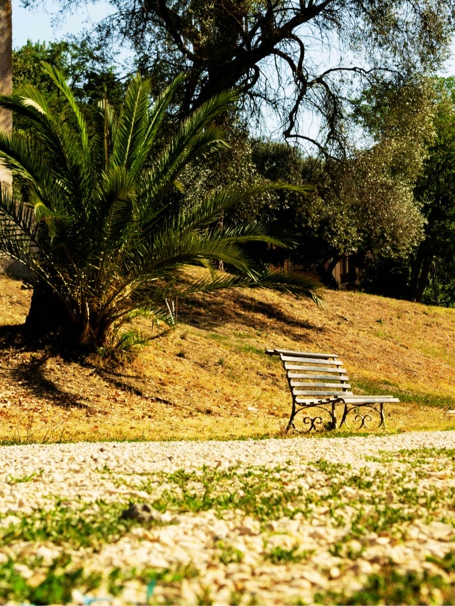 Rome botanic gardens walk