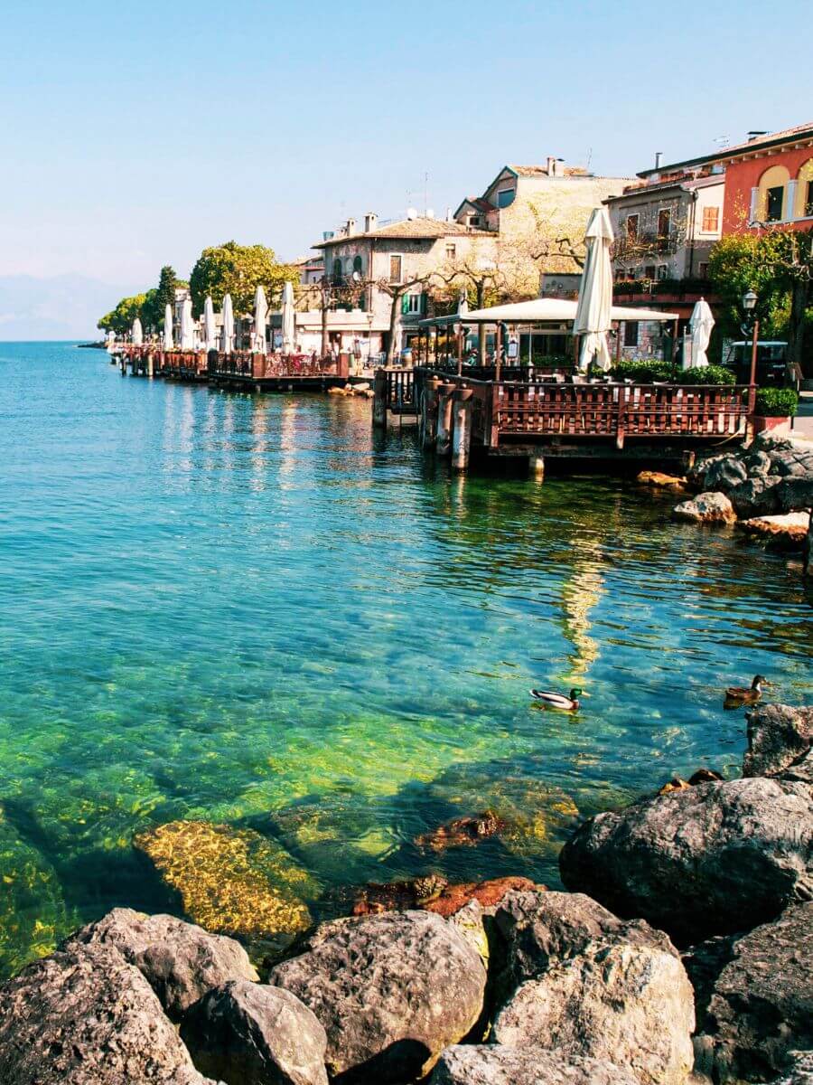 Lake Garda near Milan visit in Italy