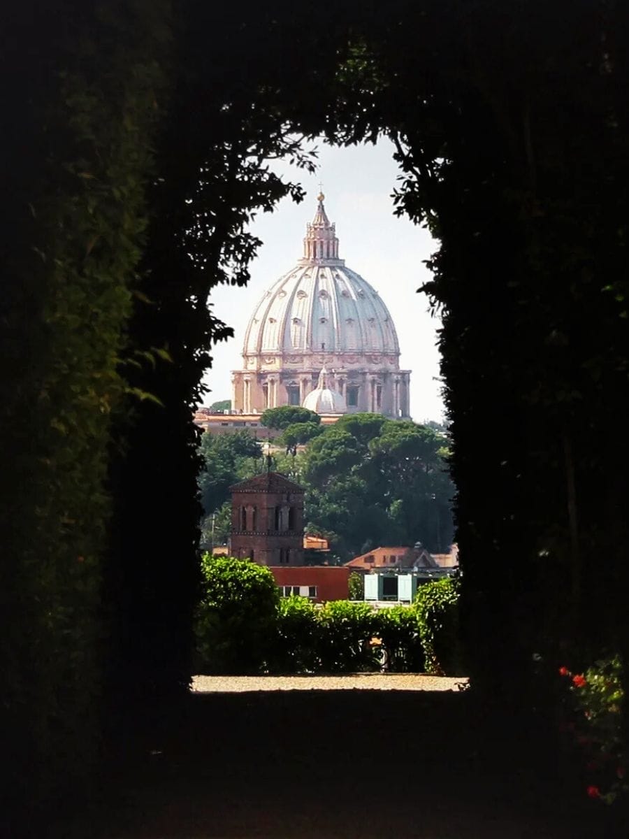 Aventine keyhole Rome visit
