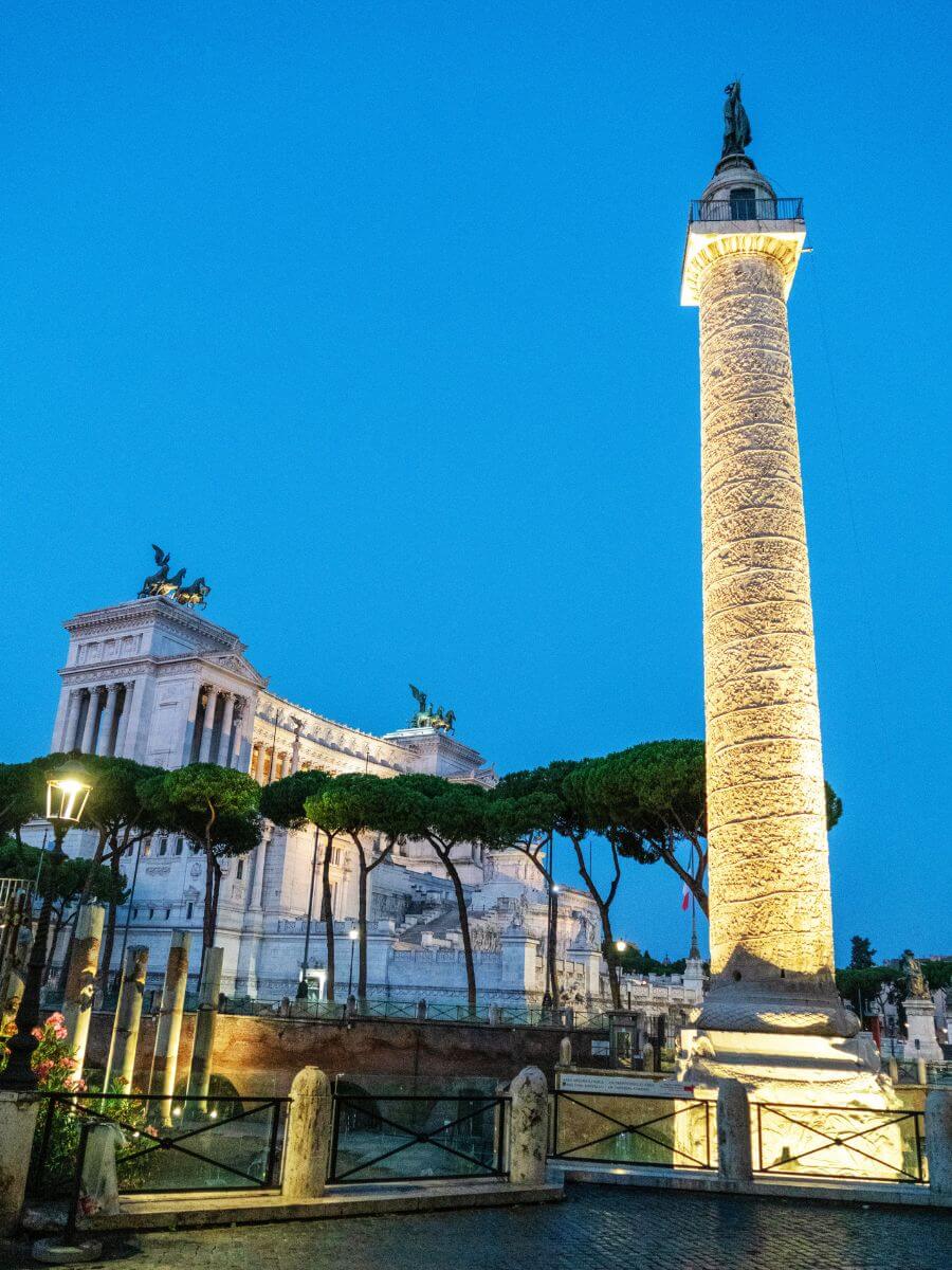 Trajan's Forum Column Symbol