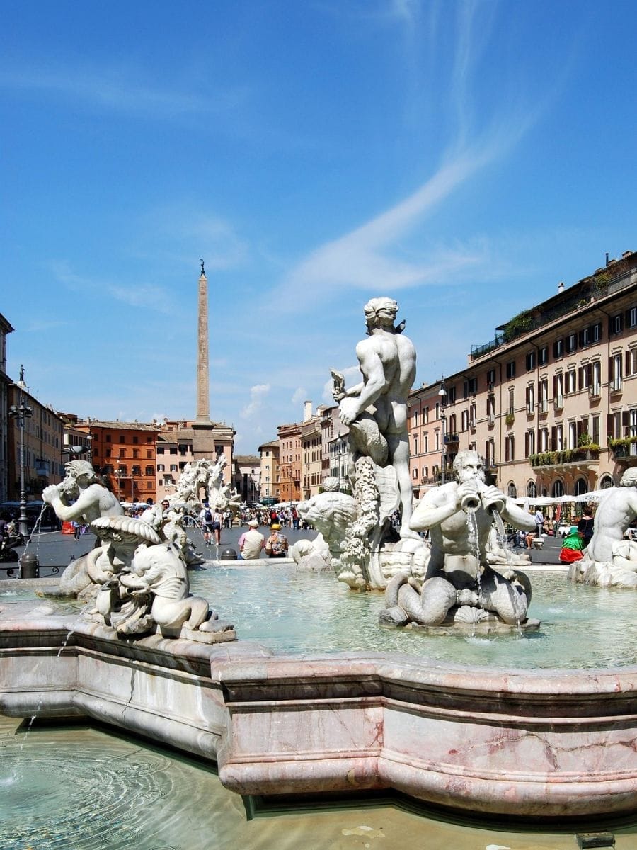 The Fountain of the Moor Piazza Navona